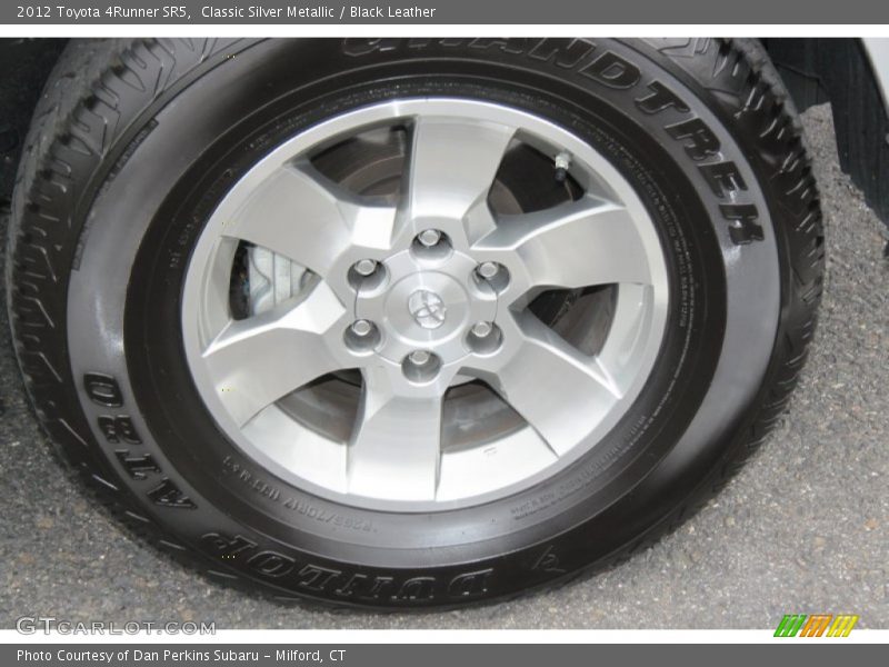 Classic Silver Metallic / Black Leather 2012 Toyota 4Runner SR5