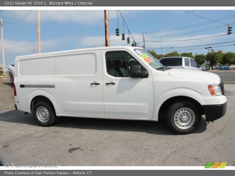 Blizzard White / Charcoal 2012 Nissan NV 1500 S