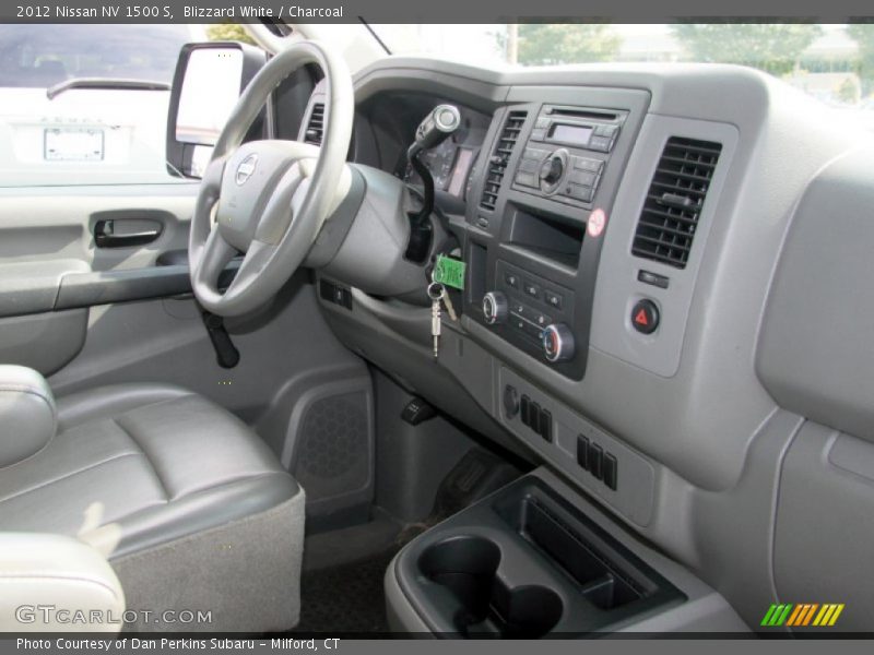 Blizzard White / Charcoal 2012 Nissan NV 1500 S