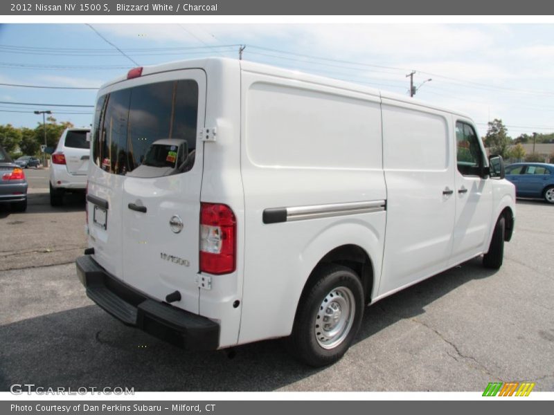 Blizzard White / Charcoal 2012 Nissan NV 1500 S