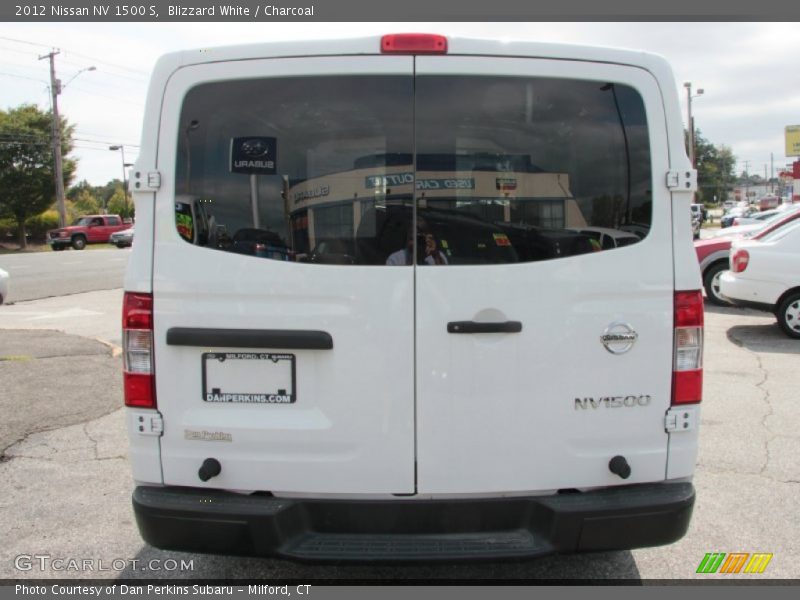 Blizzard White / Charcoal 2012 Nissan NV 1500 S