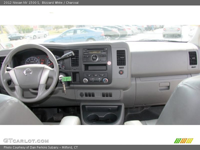 Blizzard White / Charcoal 2012 Nissan NV 1500 S