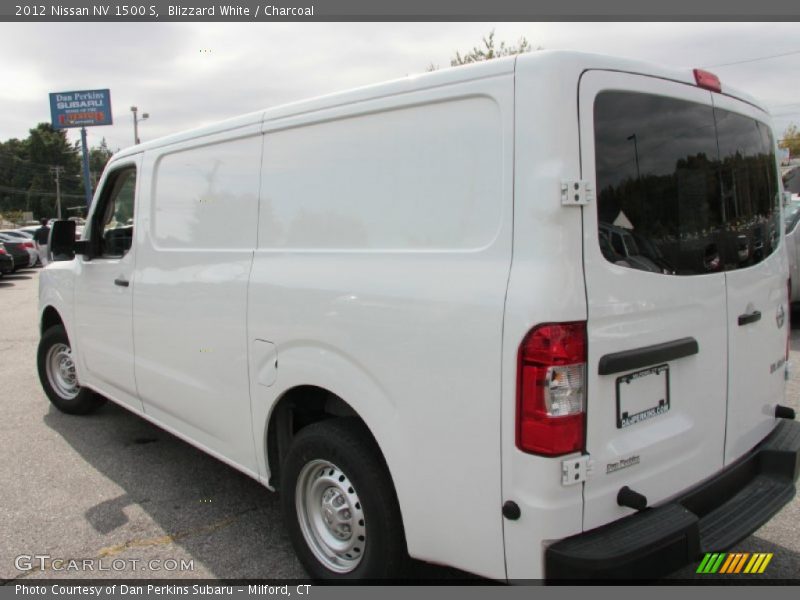 Blizzard White / Charcoal 2012 Nissan NV 1500 S