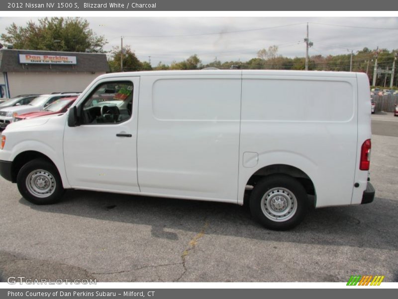 Blizzard White / Charcoal 2012 Nissan NV 1500 S