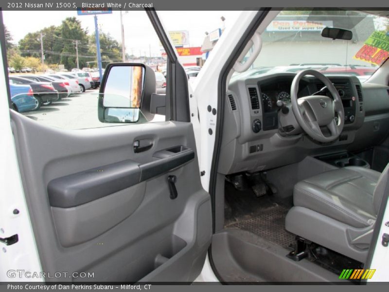 Blizzard White / Charcoal 2012 Nissan NV 1500 S