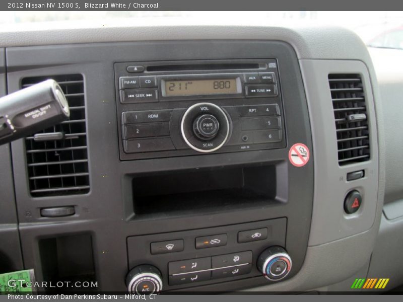 Blizzard White / Charcoal 2012 Nissan NV 1500 S