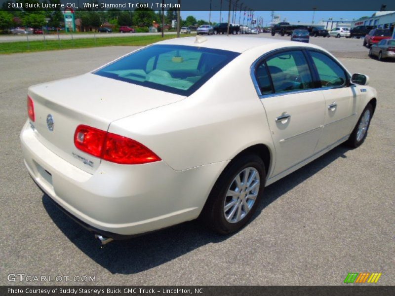 White Diamond TriCoat / Titanium 2011 Buick Lucerne CXL
