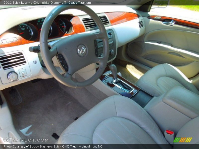 White Diamond TriCoat / Titanium 2011 Buick Lucerne CXL