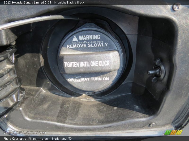 Midnight Black / Black 2013 Hyundai Sonata Limited 2.0T