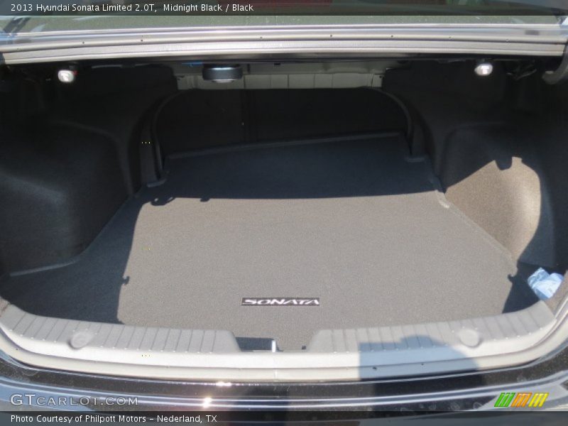 Midnight Black / Black 2013 Hyundai Sonata Limited 2.0T
