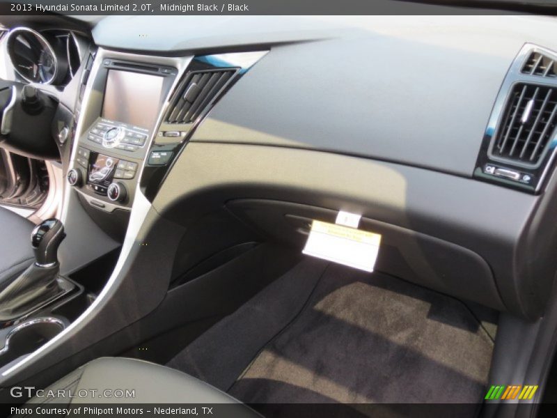 Midnight Black / Black 2013 Hyundai Sonata Limited 2.0T