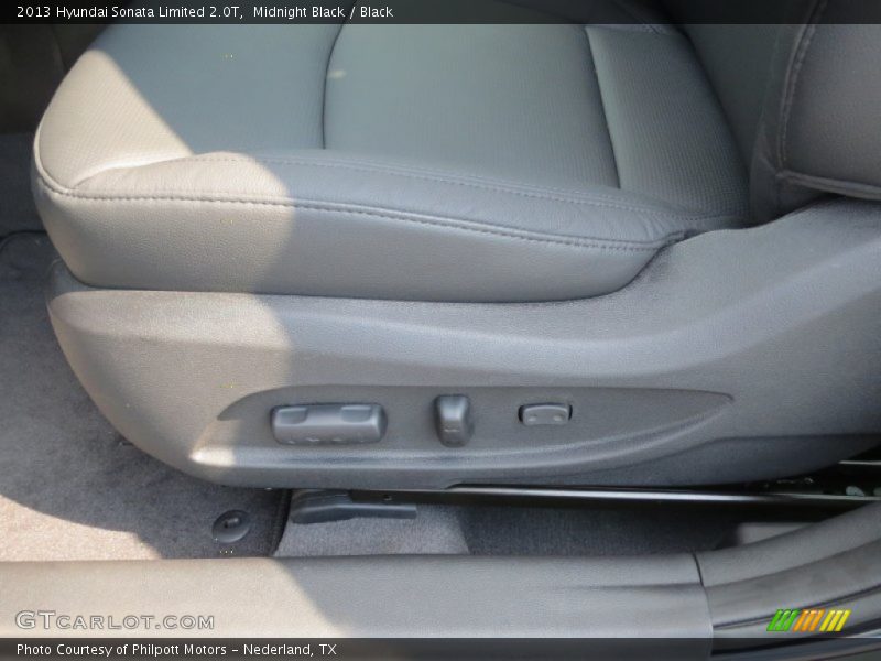 Midnight Black / Black 2013 Hyundai Sonata Limited 2.0T