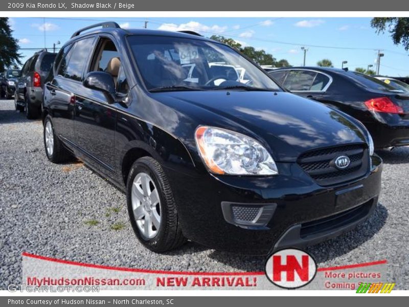 Shadow Black / Beige 2009 Kia Rondo LX