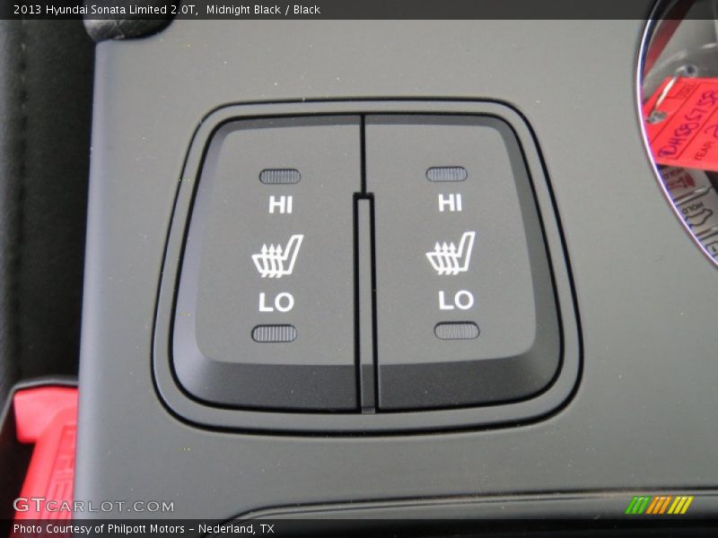 Midnight Black / Black 2013 Hyundai Sonata Limited 2.0T