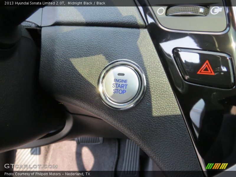 Midnight Black / Black 2013 Hyundai Sonata Limited 2.0T