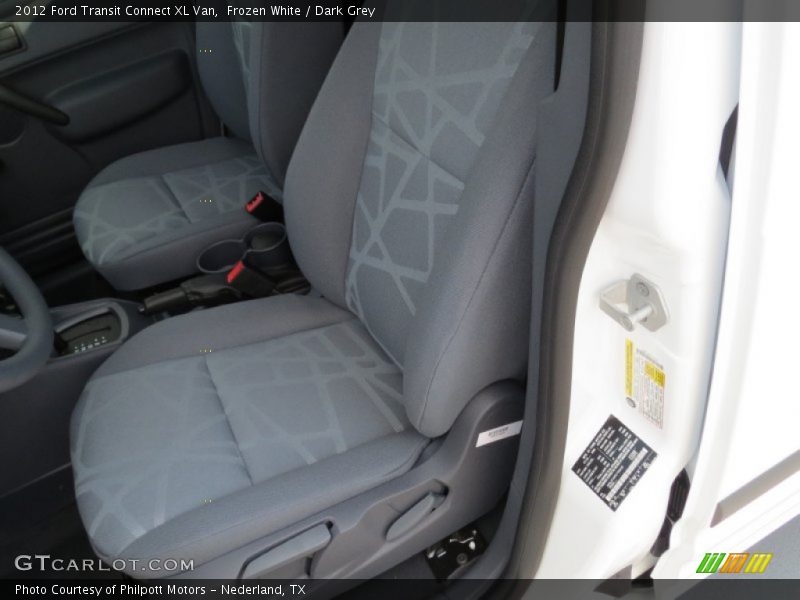 Frozen White / Dark Grey 2012 Ford Transit Connect XL Van