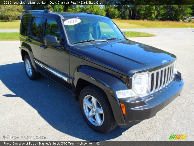 Dark Charcoal Pearl / Dark Slate Gray 2010 Jeep Liberty Limited 4x4