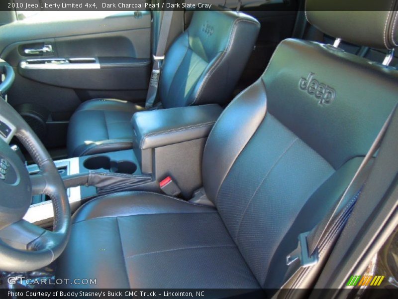 Dark Charcoal Pearl / Dark Slate Gray 2010 Jeep Liberty Limited 4x4