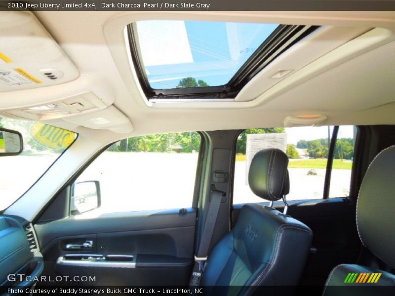 Dark Charcoal Pearl / Dark Slate Gray 2010 Jeep Liberty Limited 4x4