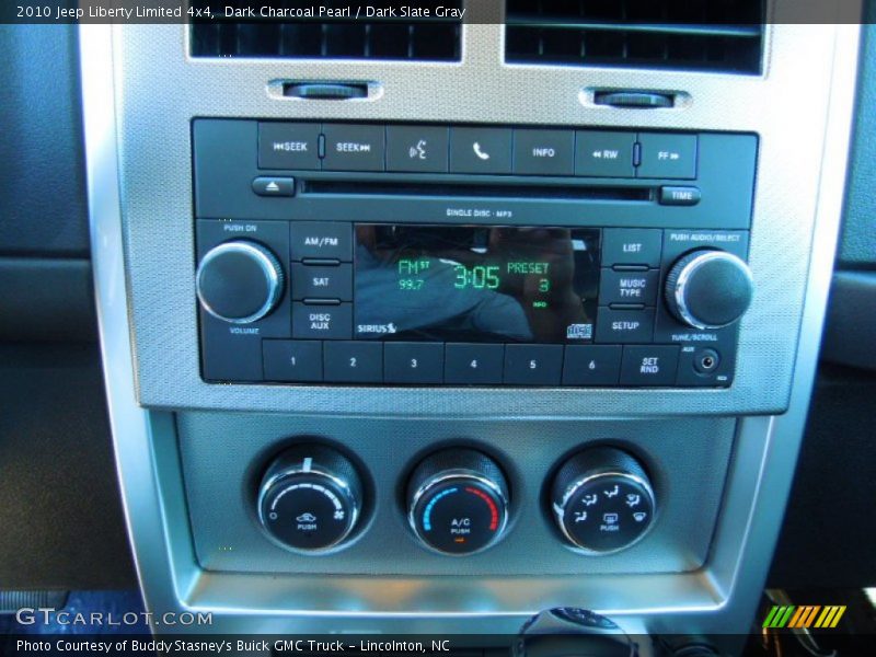 Dark Charcoal Pearl / Dark Slate Gray 2010 Jeep Liberty Limited 4x4