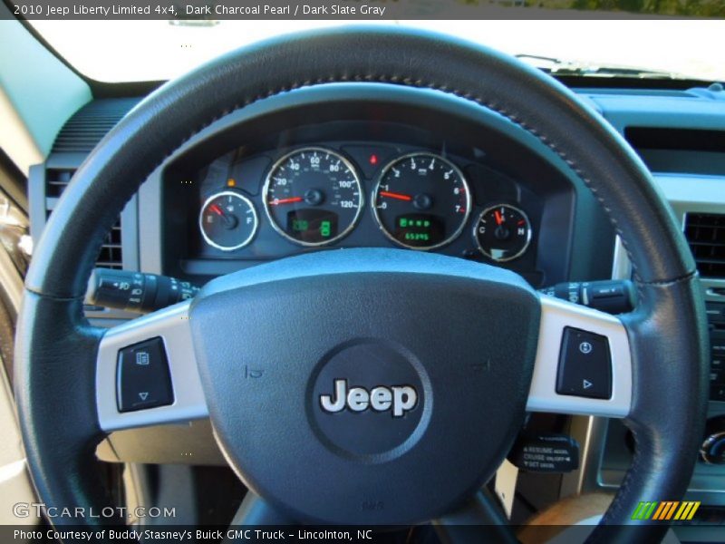 Dark Charcoal Pearl / Dark Slate Gray 2010 Jeep Liberty Limited 4x4