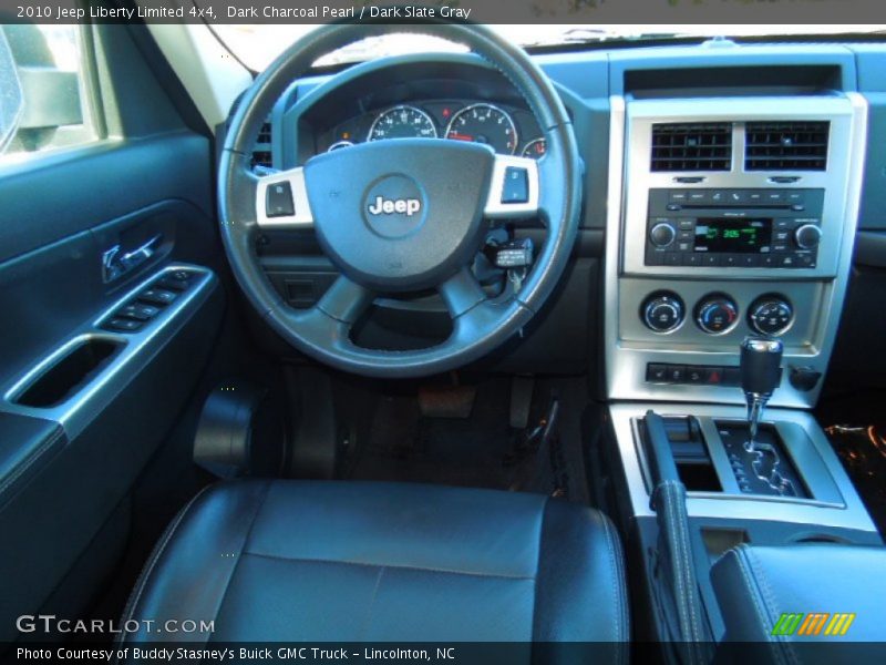 Dark Charcoal Pearl / Dark Slate Gray 2010 Jeep Liberty Limited 4x4
