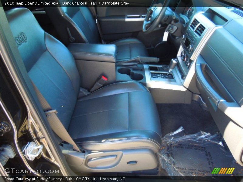 Dark Charcoal Pearl / Dark Slate Gray 2010 Jeep Liberty Limited 4x4