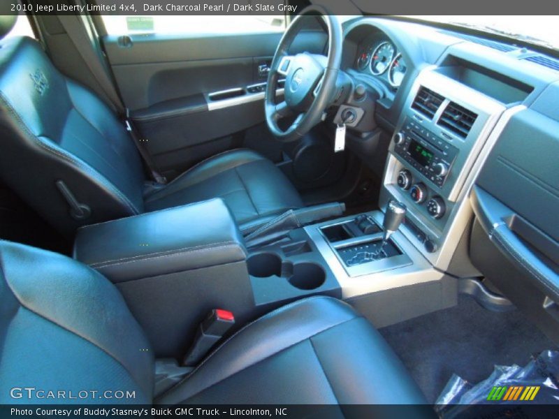 Dark Charcoal Pearl / Dark Slate Gray 2010 Jeep Liberty Limited 4x4