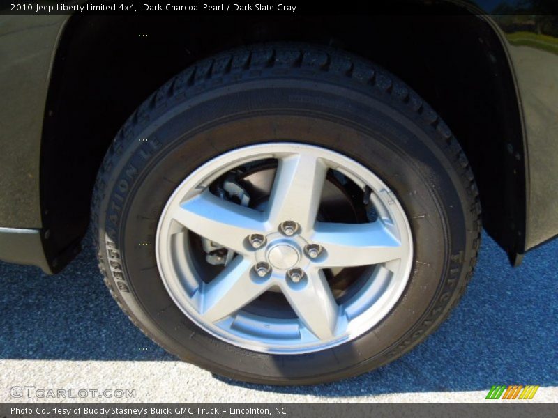 Dark Charcoal Pearl / Dark Slate Gray 2010 Jeep Liberty Limited 4x4