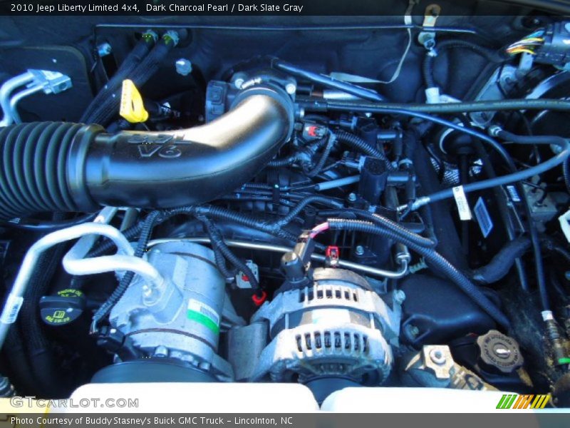 Dark Charcoal Pearl / Dark Slate Gray 2010 Jeep Liberty Limited 4x4
