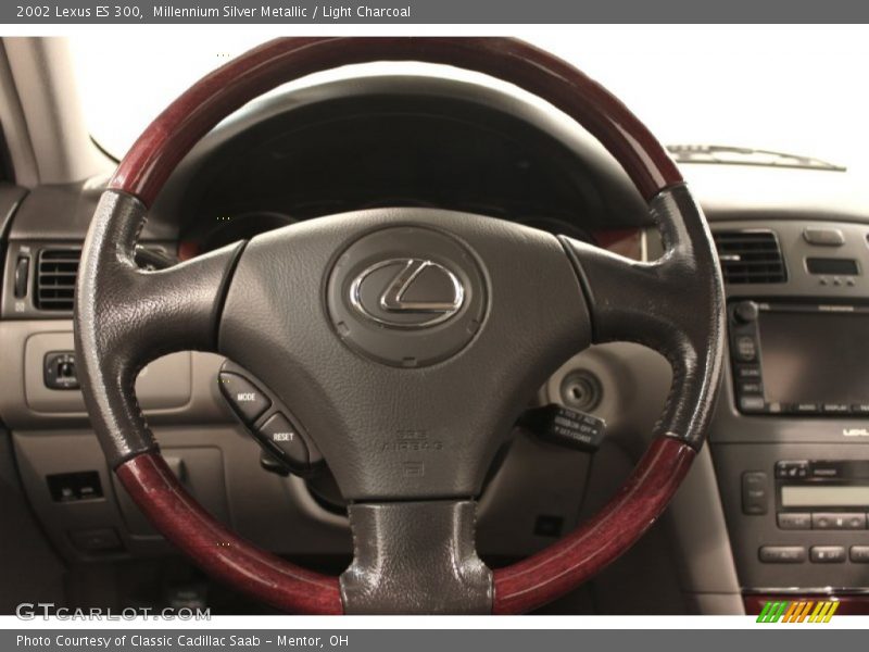 Millennium Silver Metallic / Light Charcoal 2002 Lexus ES 300