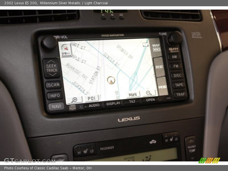 Millennium Silver Metallic / Light Charcoal 2002 Lexus ES 300