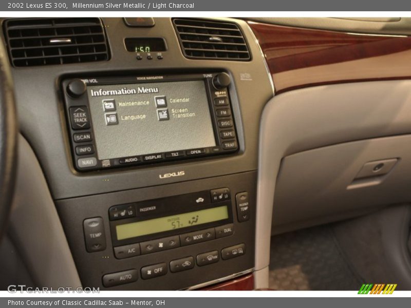 Millennium Silver Metallic / Light Charcoal 2002 Lexus ES 300