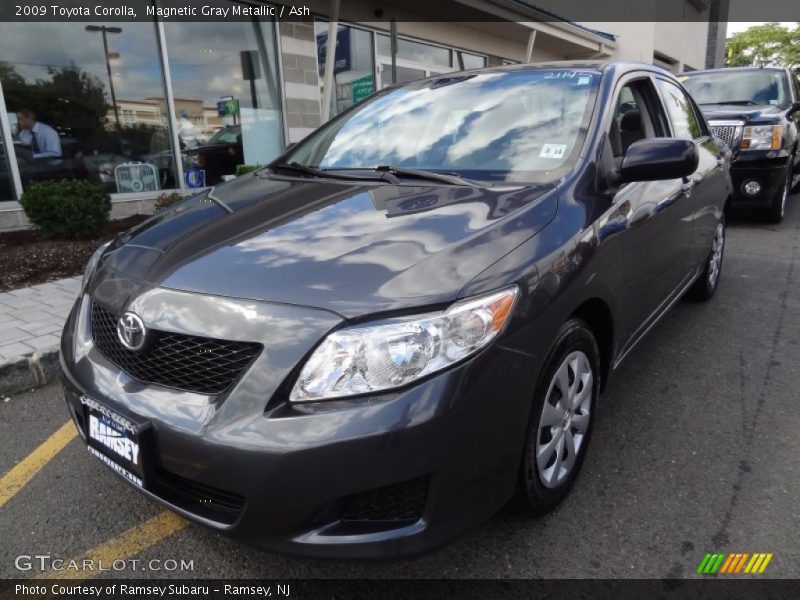 Magnetic Gray Metallic / Ash 2009 Toyota Corolla