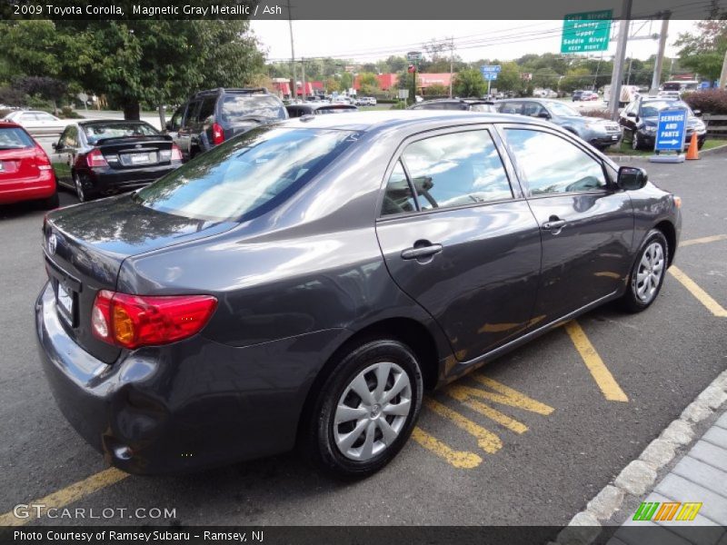 Magnetic Gray Metallic / Ash 2009 Toyota Corolla