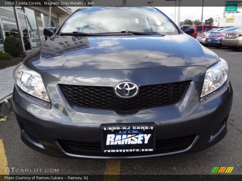 Magnetic Gray Metallic / Ash 2009 Toyota Corolla