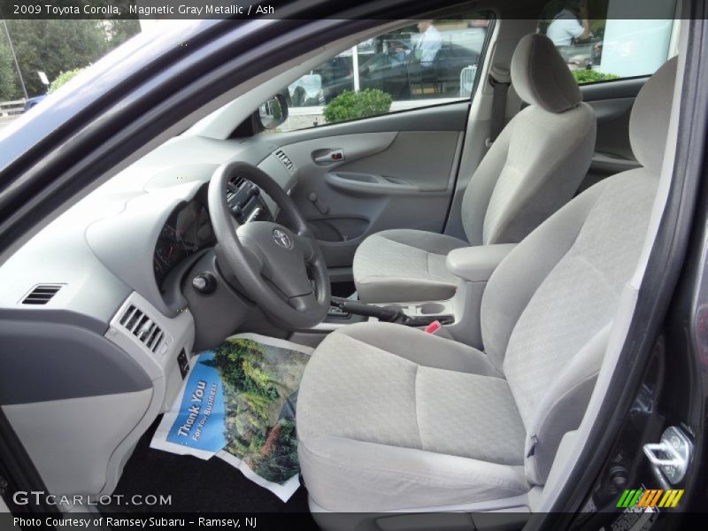 Magnetic Gray Metallic / Ash 2009 Toyota Corolla