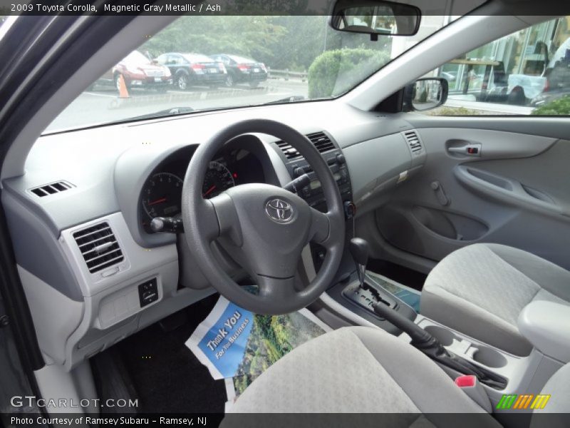 Magnetic Gray Metallic / Ash 2009 Toyota Corolla