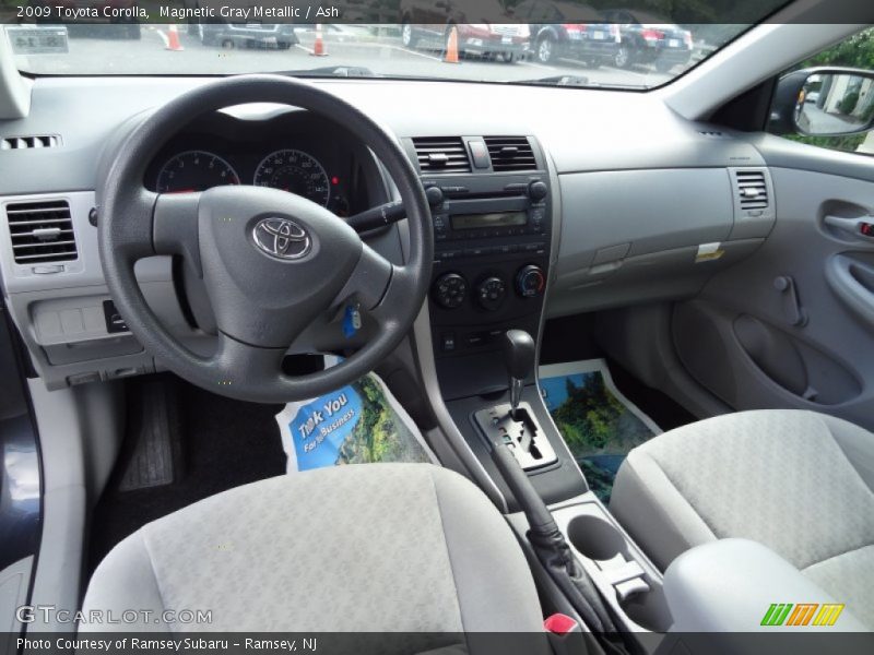 Magnetic Gray Metallic / Ash 2009 Toyota Corolla