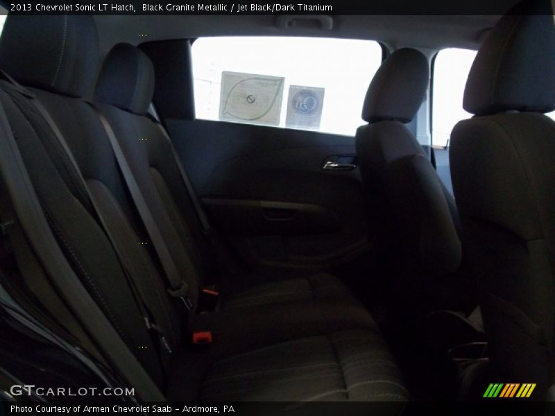 Black Granite Metallic / Jet Black/Dark Titanium 2013 Chevrolet Sonic LT Hatch