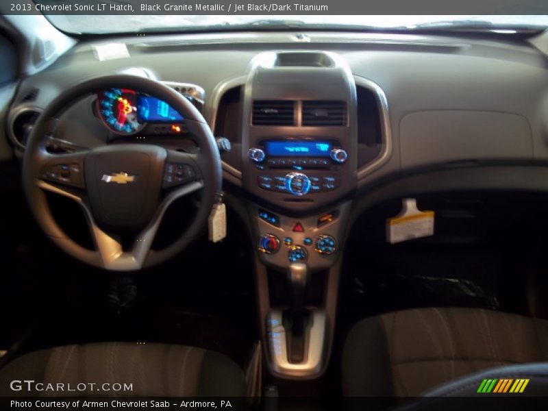 Black Granite Metallic / Jet Black/Dark Titanium 2013 Chevrolet Sonic LT Hatch