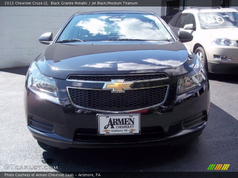 Black Granite Metallic / Jet Black/Medium Titanium 2013 Chevrolet Cruze LS