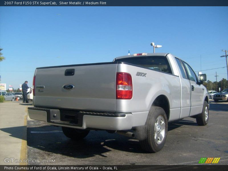 Silver Metallic / Medium Flint 2007 Ford F150 STX SuperCab
