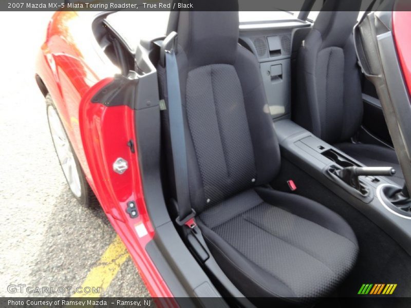True Red / Black 2007 Mazda MX-5 Miata Touring Roadster