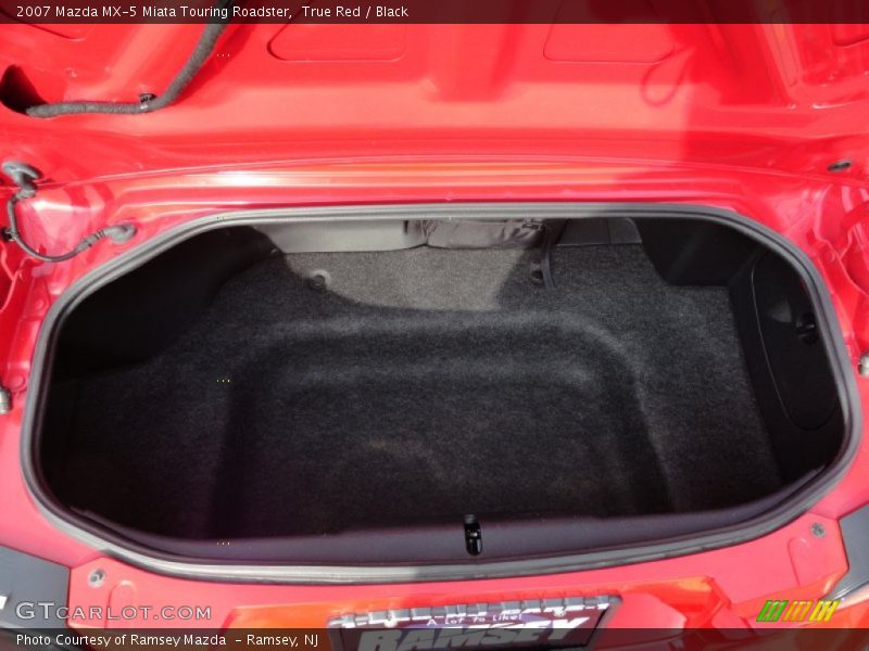 True Red / Black 2007 Mazda MX-5 Miata Touring Roadster