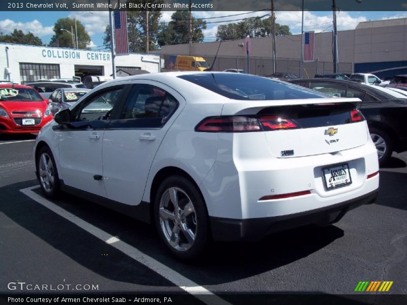 Summit White / Jet Black/Ceramic White Accents 2013 Chevrolet Volt