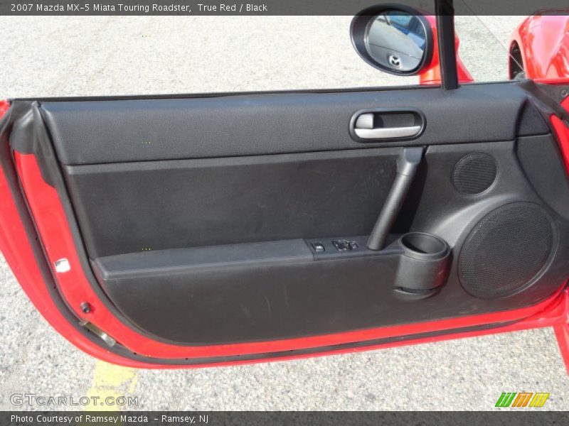 True Red / Black 2007 Mazda MX-5 Miata Touring Roadster