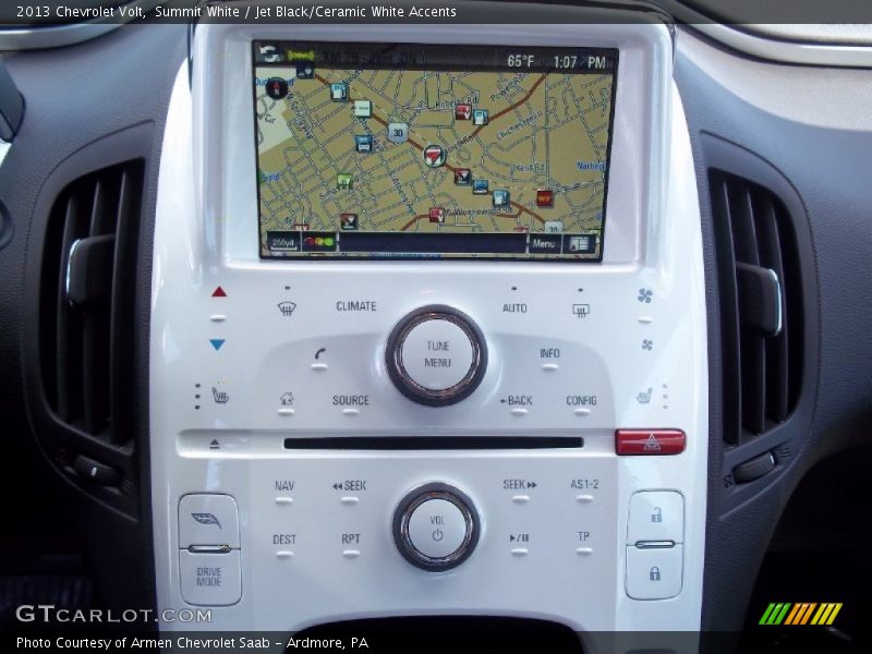 Navigation of 2013 Volt 