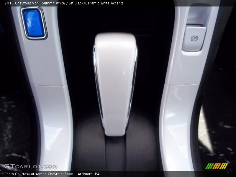 Summit White / Jet Black/Ceramic White Accents 2013 Chevrolet Volt