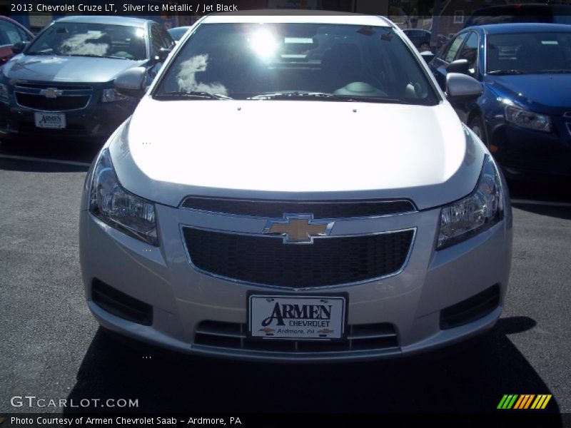 Silver Ice Metallic / Jet Black 2013 Chevrolet Cruze LT